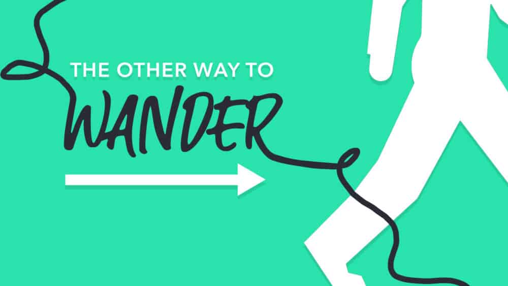 The Other Way to Wander